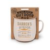 History & Heraldry Personalised Outdoor Mug (Darren)