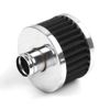 2Pcs Black 1" Push In Vent Filter for Valve Cover 1" Extra Flow Breather