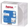Hama Slim CD Cases | Pack of 10 | Transparent