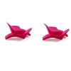 LASSUM 2 Pcs Eyeshadow Stencil Models Template Shaper Tool Eye Liner Tail Seal