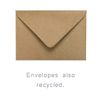 12 x Simple Premium Bee Note Cards Made from Recycled Paper
