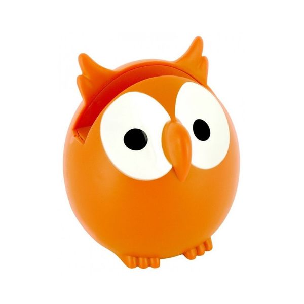 Pylones Eye Glasses Holder Owl, Orange by Pylones