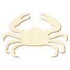 Wooden Crab - Decorative Crafts 5-50 cm, Size: 30 cm, Pack of 1