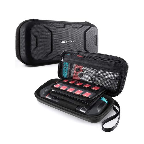 Mumba Carrying Case for Nintendo Switch OLED & Nintendo Switch, [Plus Version] Portable Protective Travel Carry handbag Pouch for Blade/Battle Case [Large Capacity] (Black)