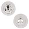 Excel Architectural DH3682 Round Bathroom Turn & Release, Polished Chrome