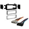 Dodge Shadow 1987-1995 Single DIN Stereo Harness Radio Install Dash Kit Package