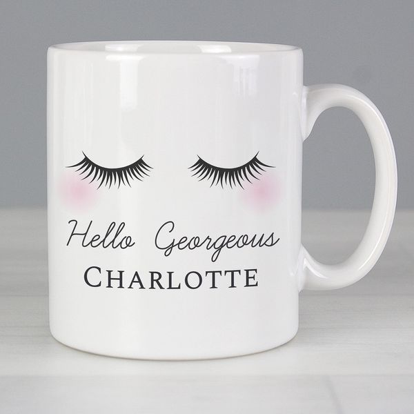 Ceylon Teabox Personalised Eyelashes Mug Personalised Mug Gift Personalised Mug