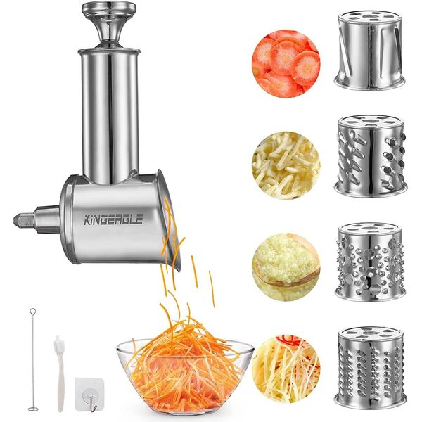 Slicer Shredder Attachment For KitchenAid Mixer Cheese Grater NEW
