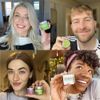 100% Natural Handmade Heroes Lip Scrub, Vegan Coconut Lip Exfoliator - Gentle Exfoliant, Sugar Lip Polish and moisturizing for Chapped and Dry Lips, 1oz (Matcha Latte)