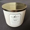Bath & Body Works White Barn VANILLA BEAN 3 Wick 14.5Oz  Scented Candle