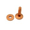 C.S. Osborne Copper Rivets #1700 Size 8, 1 Lb Box, Approx. 100 Count
