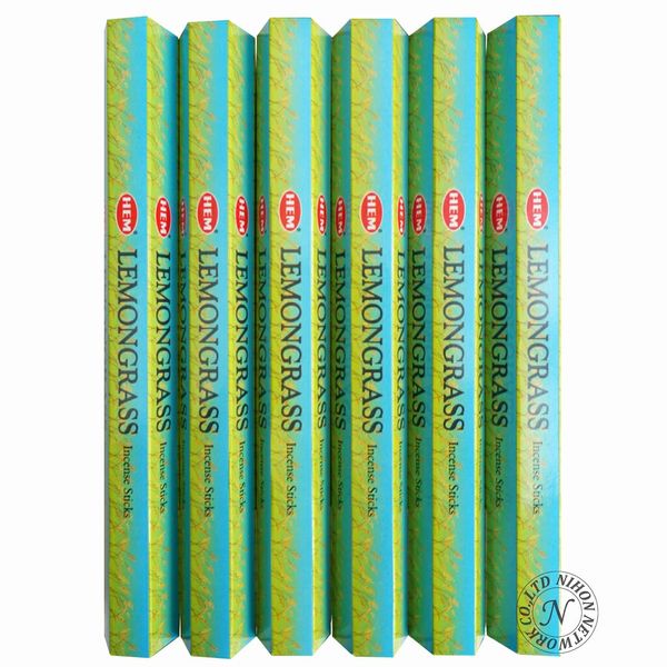 Limited special price &quot;HEM Hexagonal Incense 6 pieces Lemongrass&quot;<br> /No time specified for mail delivery Hem LEMONGRASS/Incense/Cheap/India/<br> *Cancellation, changes to order details and shipping address are not possible after order confirma