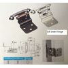 25 Pair 50 pcs Self Closing Cabinet 3/8 Offset Inset Hinges Bronze ORB 62727