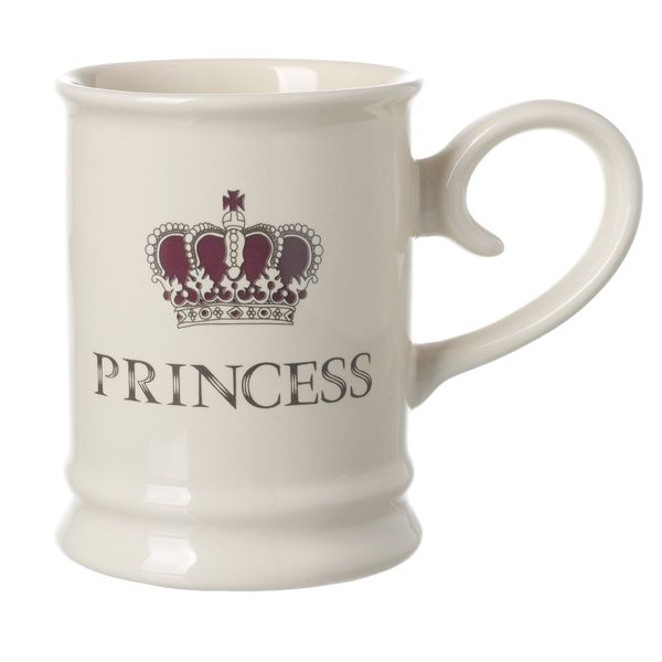 Majestic Cream Mug Princess