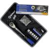 20 Piece KOBALT DOUBLE DRIVE Extendable 3/8" Ratchet Tool Set with POUCH CASE