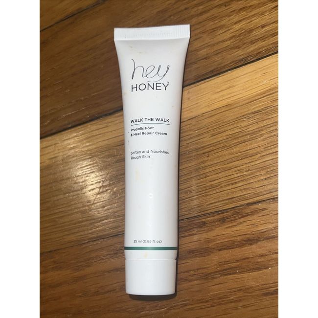 Hey Honey Walk The Walk Propolis Foot & Heel Repair Cream 25ml NEW