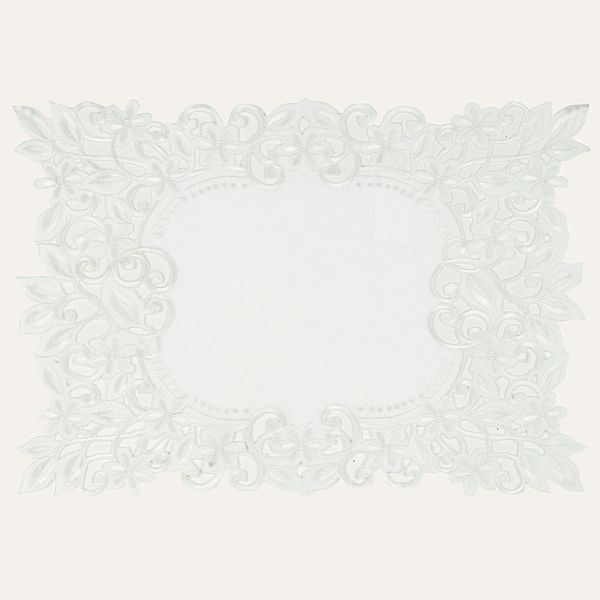 White Table Placemats - Darvin Collection - Table Runners