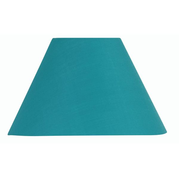 Oaks Lighting Cotton Coolie Shade, 8-inch, Blue
