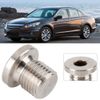 VOBOR O2 Oxygen Sensor Plug, Oxygen Blanking Plug M12 1.25mm, Oxygen O2 Lambda Sensor Blanking Plug Cap Bang Motorcycles Cars Accessory