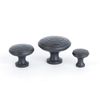 Handmade Beaten Cupboard Knob 1 1/4" - Beeswax