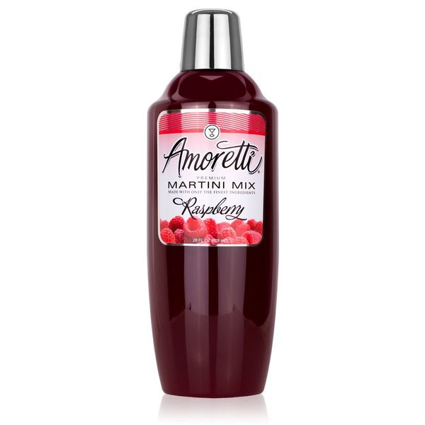 Amoretti Premium Martini Cocktail Mix, Raspberry, 28 Ounce