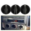 3Pcs Switch Knob Heater Climate Control Button For A/C Toyota Tacoma 2005-2011