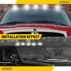 5X Solar Powered Wireless LED Cab Light Roof Running Light Universal White T