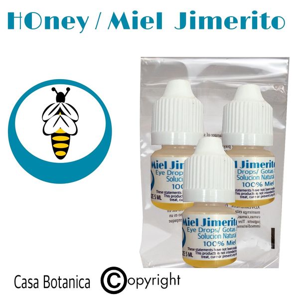 3 Pcs HONEY  JIMERITO Miel Jimerito