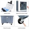 Evaporative Swamp Cooler w/ 5.3 Gallon Water Tank+Touch Screen+Remote Control