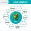 Kelp Supplement for Dogs – Natural Seaweed Powder for Thyroid Function, Denta...