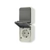 Schneider Electric 448629 Socket and Switch Combination, White