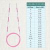 KnitPro Smartstix Fixed Circular Needles 40" (100cm) | 2.25mm