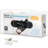 Glove Box Holder Dispenser - Wall Mount or Countertop, Load Open Top - Clear