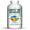 Maxi Health Empty “00” Capsules, 500 Count, Vegetarian - Kosher