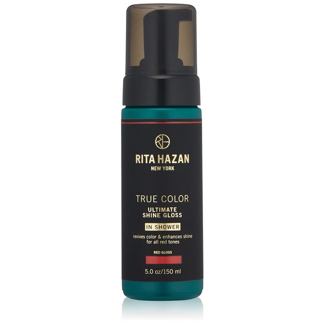 Rita Hazan Ultimate True Color Shine Gloss - Boost Hair Color with Healthy Hair Shine - Glazy Hair Treatment - New Package Design - 5 oz. Red Hair Gloss