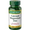 Calcium Magnesium Zinc Caplets for Bone Health, 100 Count