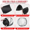 For Toyota Highlander Windshield Sun Shade Window Foldable UV Block Cover