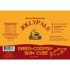 100% dried cod skin