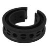 X AUTOHAUX 2pcs Black Car Coil Spring Buffer Rubber Buffer Universal E Type