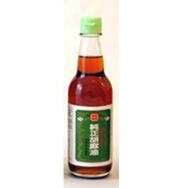 Abashige Seiyu Tamae Ichiban Sesame Oil, 11.6 oz (330 g), Bottle Included