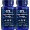Life Extension Super Selenium Complex 200 mcg&Vitamin E,100 Veg Caps (Pack of 2)