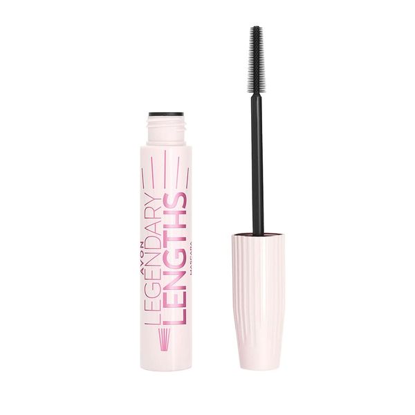 Avon Legendary Lengths Volumising & Lengthening Mascara With 3 x More Volume* & 50% Longer Lashes** 10ml Blackest Black