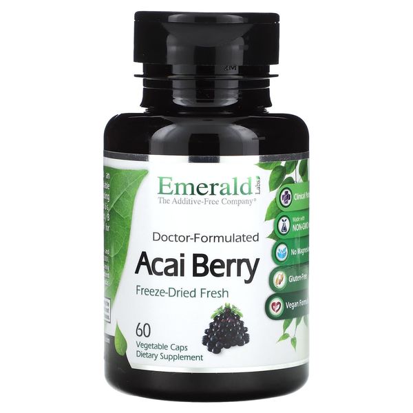 Emerald Laboratories Acai Berry 60 Vegetable Caps