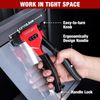 Arrow Rivet Nut Tool 8" Rivet Nut Gun Kit 3PC Mandrels 75PCS Rivnuts 3PCS Drills