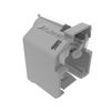 Panduit PSL-DCPLRE-IG Patch Cord Lock (LAN Cable Lock), Light Gray, 10 Pieces, Includes 1 Dedicated Tool