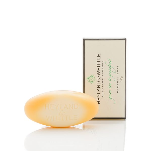 Heyland & Whittle Organic Soap Bar Greentea Grapefruit Badeseife Handseife 150 g