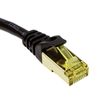 kenable CAT7 600Mhz 10Gig F/FTP Shielded RJ45 Network Ethernet Cable 4m Black