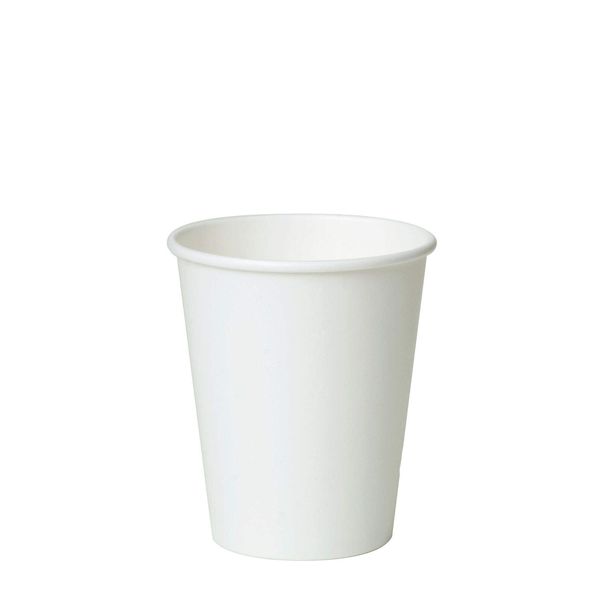 Disposable White Coffee Cup 12oz x100