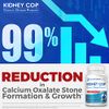 Kidney COP Calcium Oxalate Protector 120 Capsules, Patented Kidney Support for Calcium Oxalate Crystals, Helps Stops Recurrence of Stones, Stronger Than Chanca Piedra Stone Breaker Supplements 3 Pack