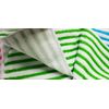 3 pc Microfiber Kitchen Towels Set(15"x15")TRI-COLOR STRIPES,PINK,BLUE,GREEN,